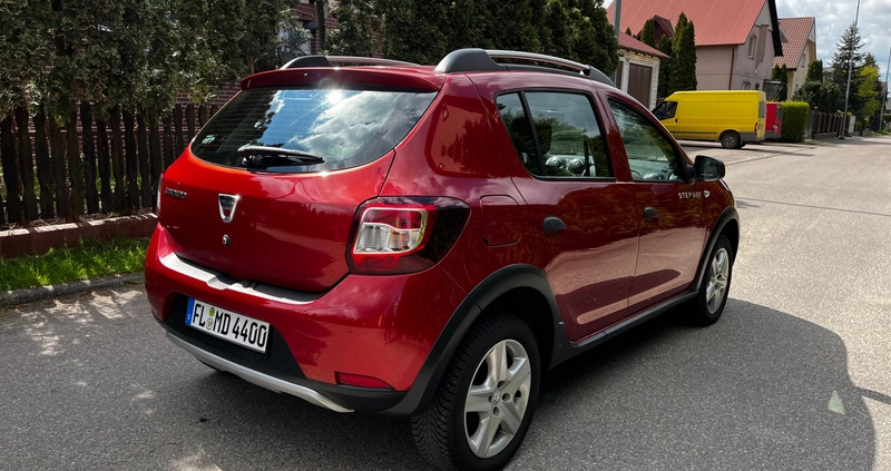 Dacia Sandero Stepway cena 26900 przebieg: 114200, rok produkcji 2013 z Lębork małe 232